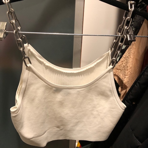 Alexander Wang Chain Strap Crop Top - Picture 3 of 3